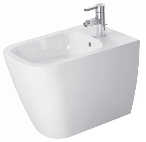 Duravit Stand-Bidet back to wall „Happy D.2“, Befestigung sichtbar 36,5 × 57 × 40 cm