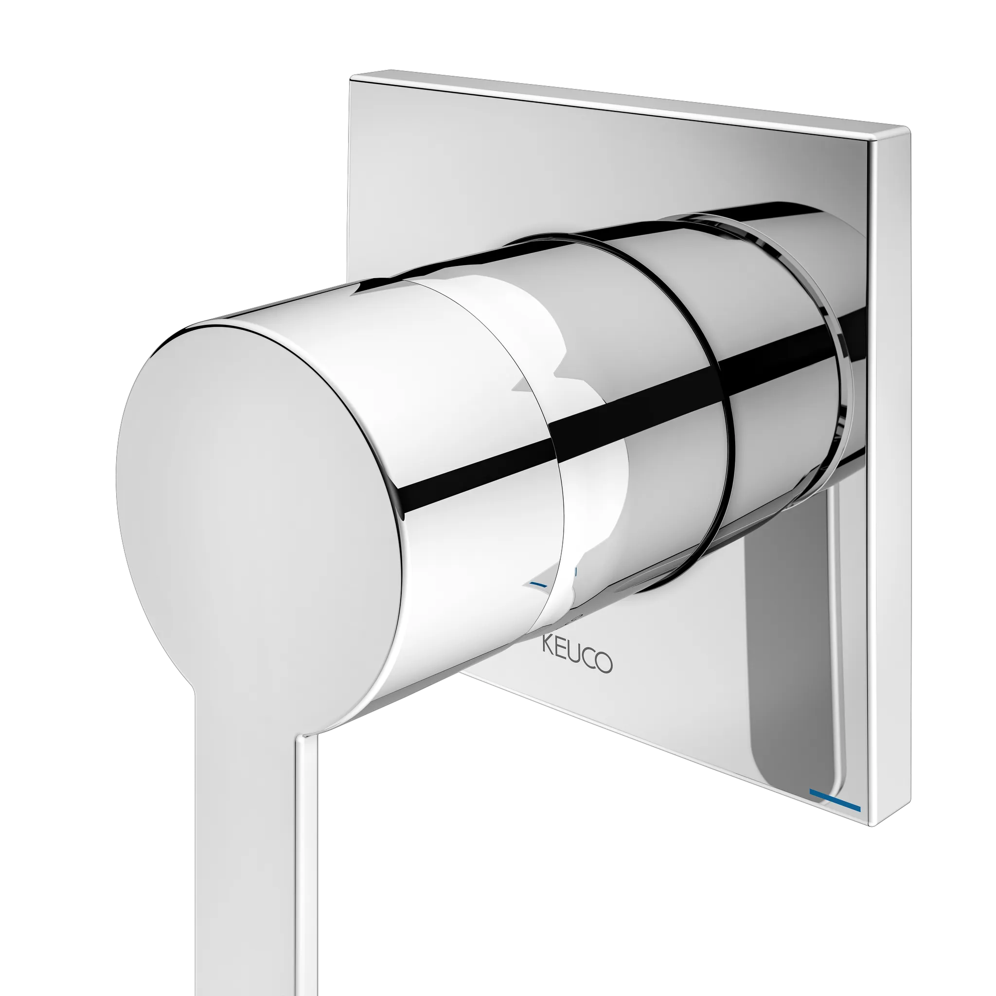 KEUCO IXMO Einhebelmischer Unterputz IXMO Flat mit eckiger Rosette/IXMO Flat verchromt