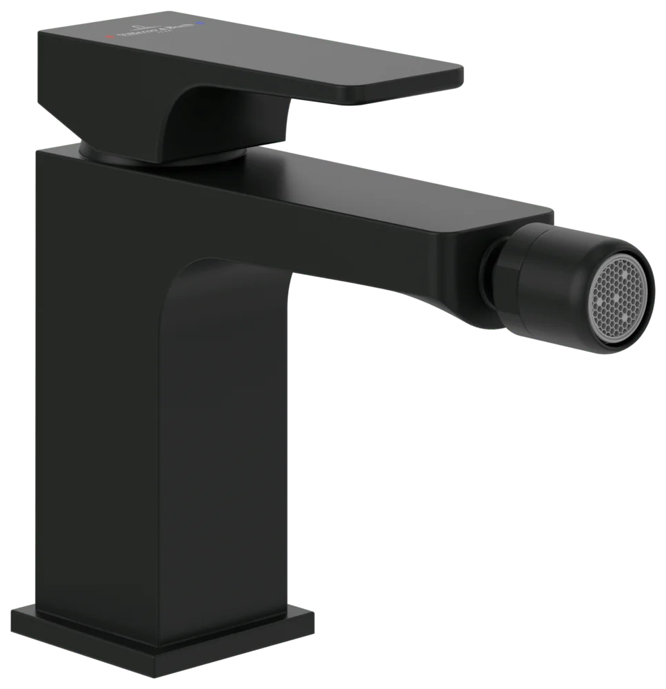 Villeroy & Boch Bidetarmatur Architectura Square, Einhebel, 42x165x139 mm, Matt Black Villeroy & Boch Bidetarmatur Architectura Square, Einhebel, 42x165x139 mm, Matt Black
