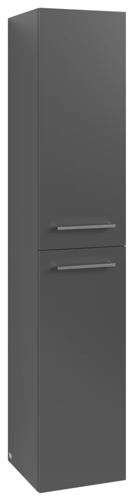 Villeroy & Boch Avento Hochschrank A89401 346x1760x404mm 2 Türen Graphite