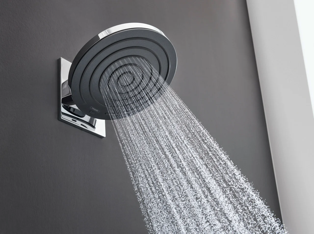 Hansgrohe Pulsify S Kopfbrause 2jet EcoSmart Chrom, 260 mm, PowderRain & Intense PowderRain, 7,8 l/min, Wandanschluss Hansgrohe Pulsify S Kopfbrause 2jet EcoSmart Chrom, 260 mm, PowderRain & Intense PowderRain, 7,8 l/min, Wandanschluss