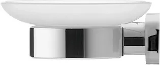 Duravit D-Code Seifenschale Pos Links Schwarz Matt