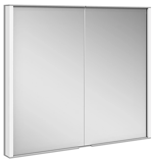 KEUCO Royal Match Spiegelschrank 2-türig, Wandeinbau 800x700x150mm silber-eloxiert KEUCO Royal Match Spiegelschrank 2-türig, Wandeinbau 800x700x150mm silber-eloxiert
