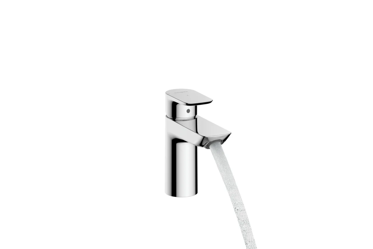 Neovis Q Einhebel-Waschtischmischer 100 CoolStart mit Push-Open Ablaufgarnitur, Oberfläche: Chrom