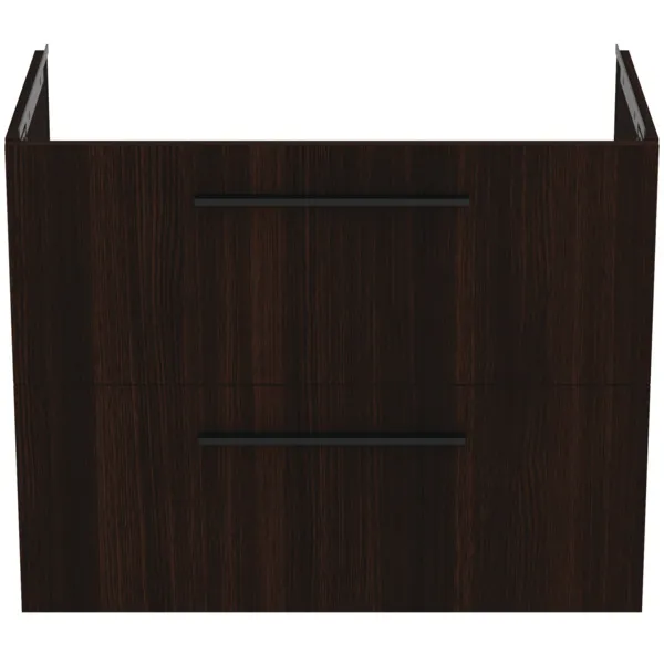 Ideal Standard i.life A Möbelwaschtischunterschrank, Coffee Oak, 800x440x630 mm, 2 Auszüge mit Softclose-Mechanismus Ideal Standard i.life A Möbelwaschtischunterschrank, Coffee Oak, 800x440x630 mm, 2 Auszüge mit Softclose-Mechanismus