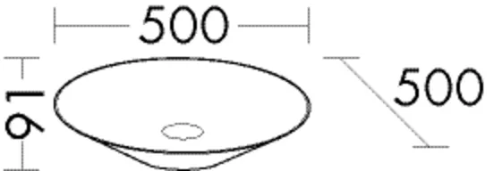 burgbad Sys30 MWGU050 Mineralguss-Waschtisch Weiß Velvet