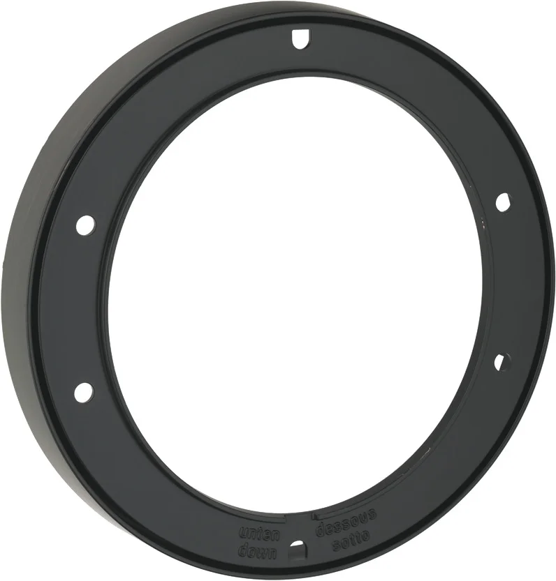 Hansgrohe Verlängerungsrosette für iBox, Chrom, Durchmesser 170 mm, Verlängerung 22 mm
