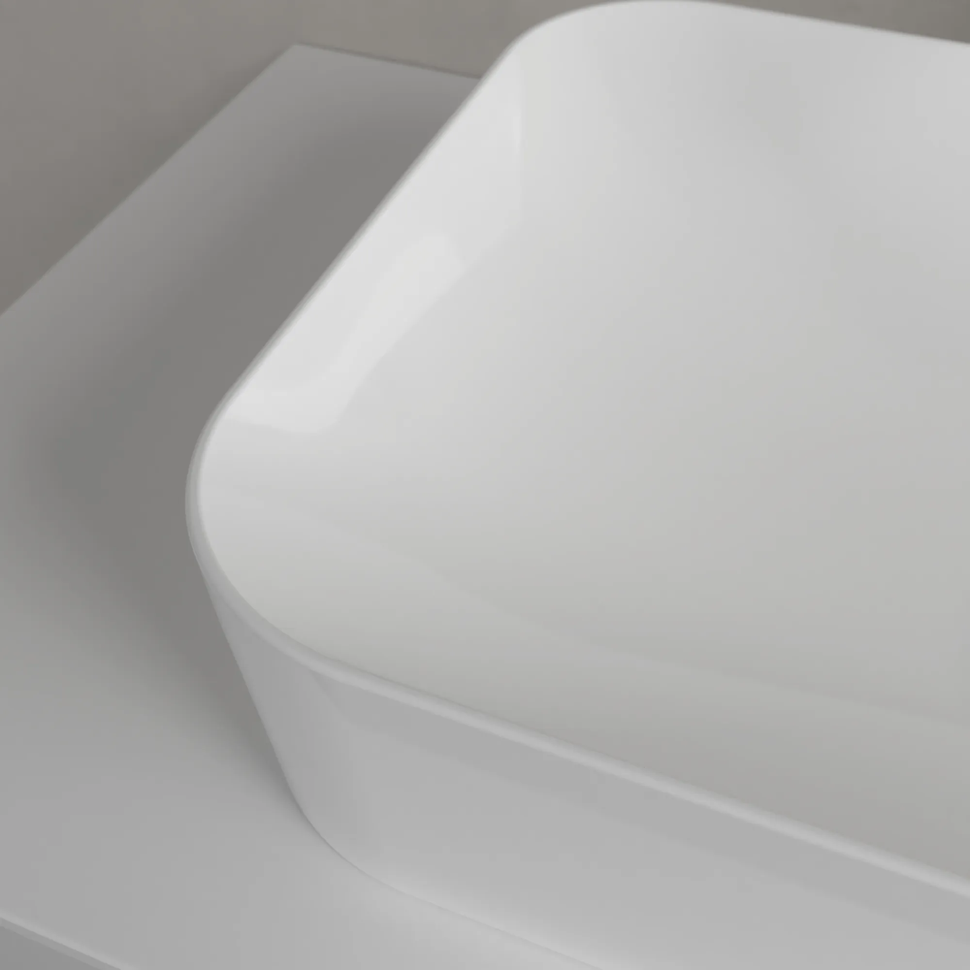 Villeroy & Boch Aufsatzwaschtisch aus TitanCeram „Finion“ 600 × 350 × 115 mm, ohne Hahnlochbohrung in Weiß Alpin, mit CeramicPlus Villeroy & Boch Aufsatzwaschtisch aus TitanCeram „Finion“ 600 × 350 × 115 mm, ohne Hahnlochbohrung in Weiß Alpin, mit CeramicPlus
