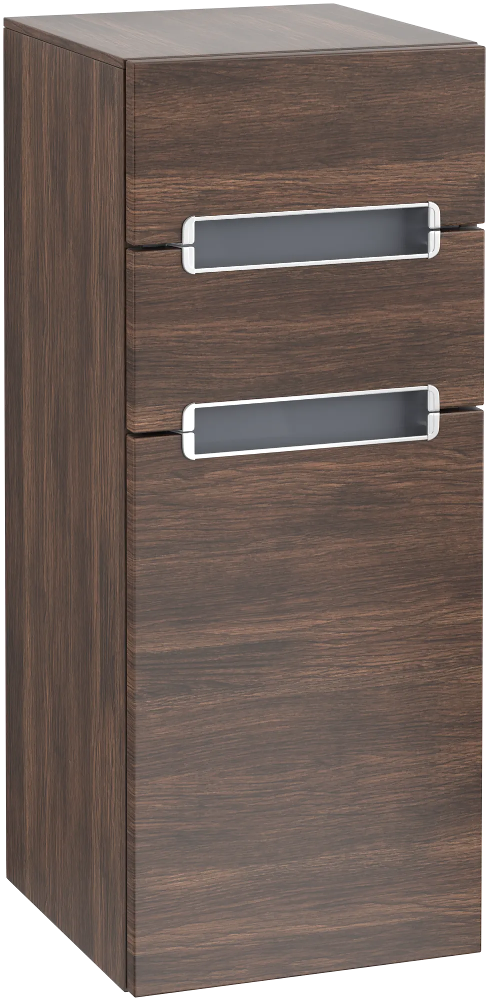 Villeroy & Boch Seitenschrank „Subway 2.0“ 35,6 × 85,7 × 37 × 37 cm Arizona Oak, Anschlag links, ohne Beleuchtung