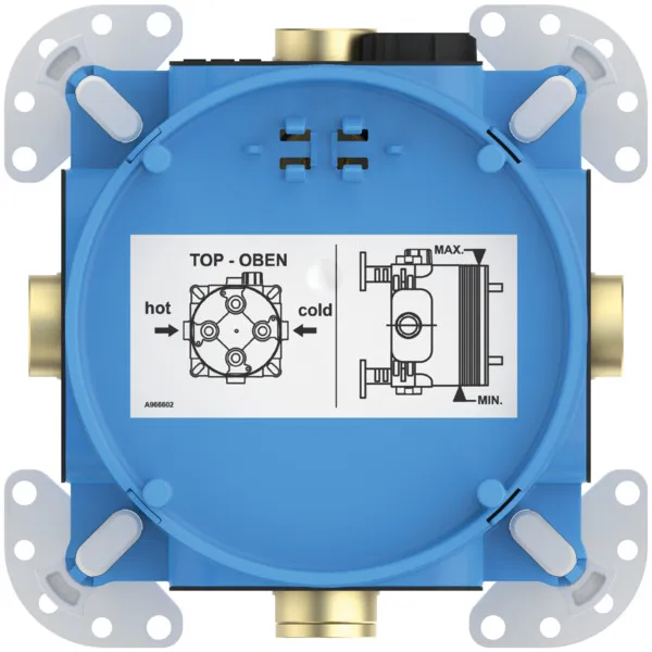 Ideal Standard Unterputz-Bausatz 1 EASY-Box, für Einhebelmischer und Thermostate A1000NU SONDERANGEBOT Ideal Standard Unterputz-Bausatz 1 EASY-Box, für Einhebelmischer und Thermostate A1000NU SONDERANGEBOT