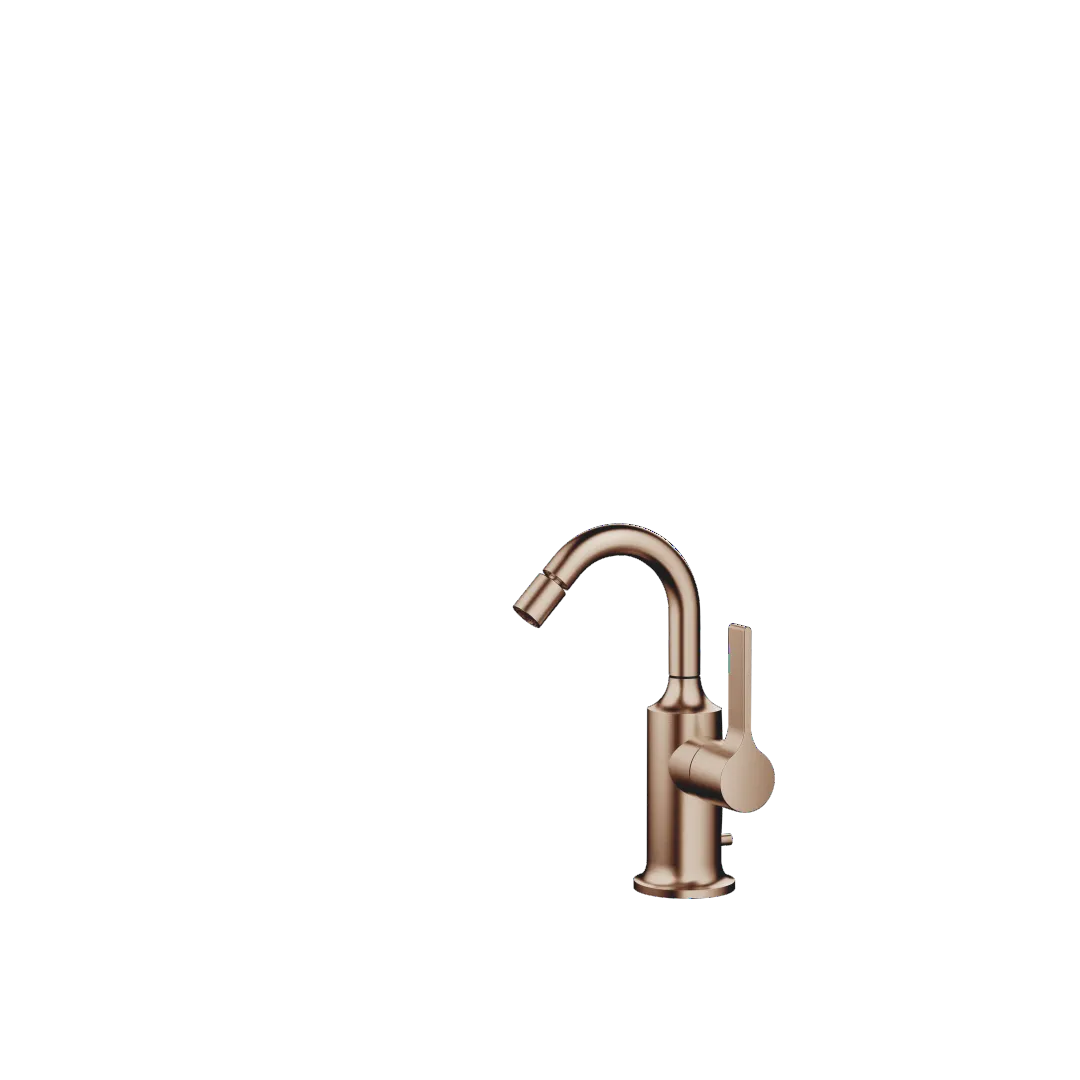 Dornbracht Bidet-Einhandbatterie VAIA Bronze gebürstet, Ausladung 104 mm, Armaturenhöhe 218 mm, Bohrungsdurchmesser 35 mm