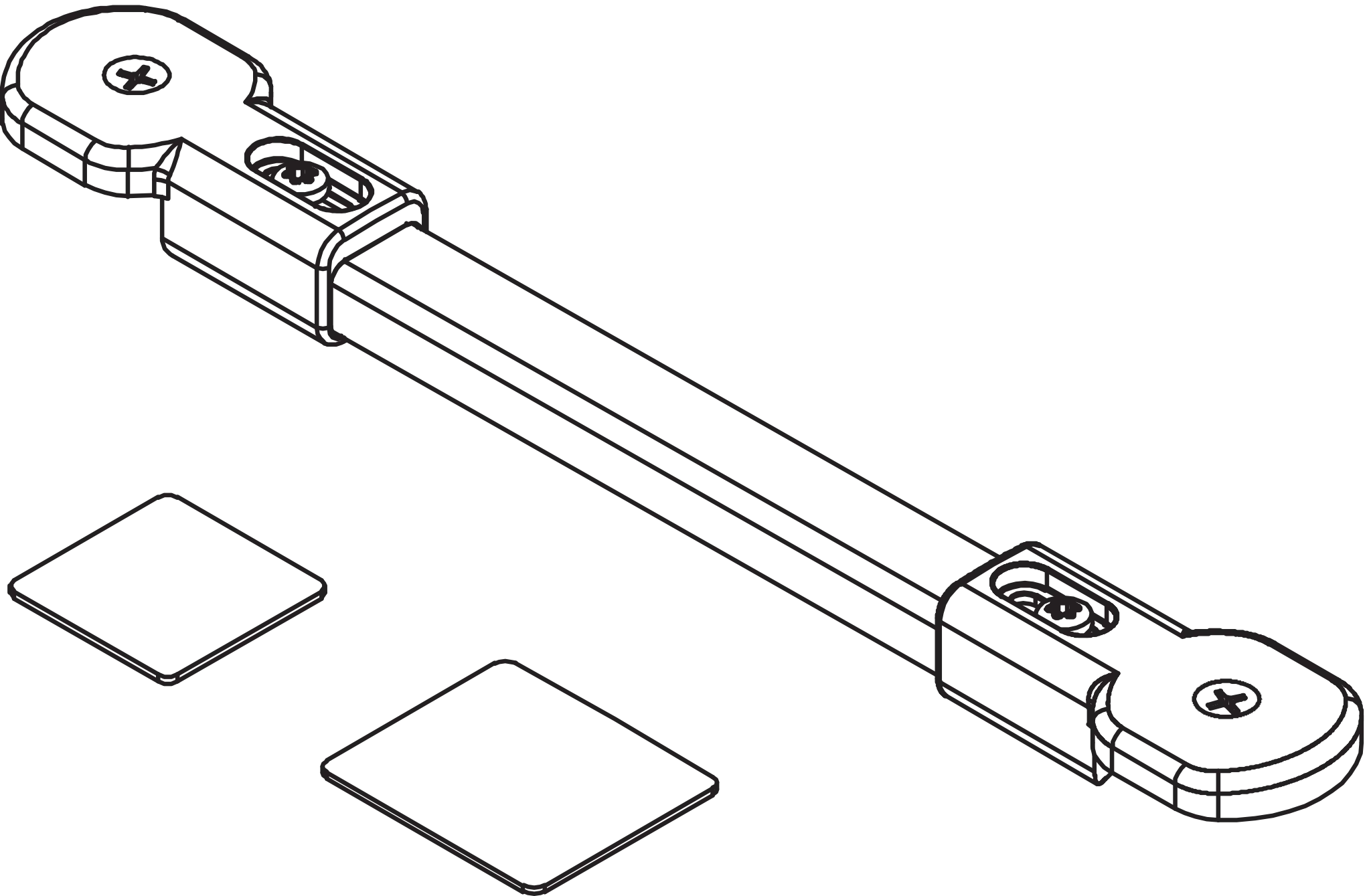 Kermi Duschdesign Zugstab „LIGA“ in Silber Mattglanz Kermi Duschdesign Zugstab „LIGA“ in Silber Mattglanz