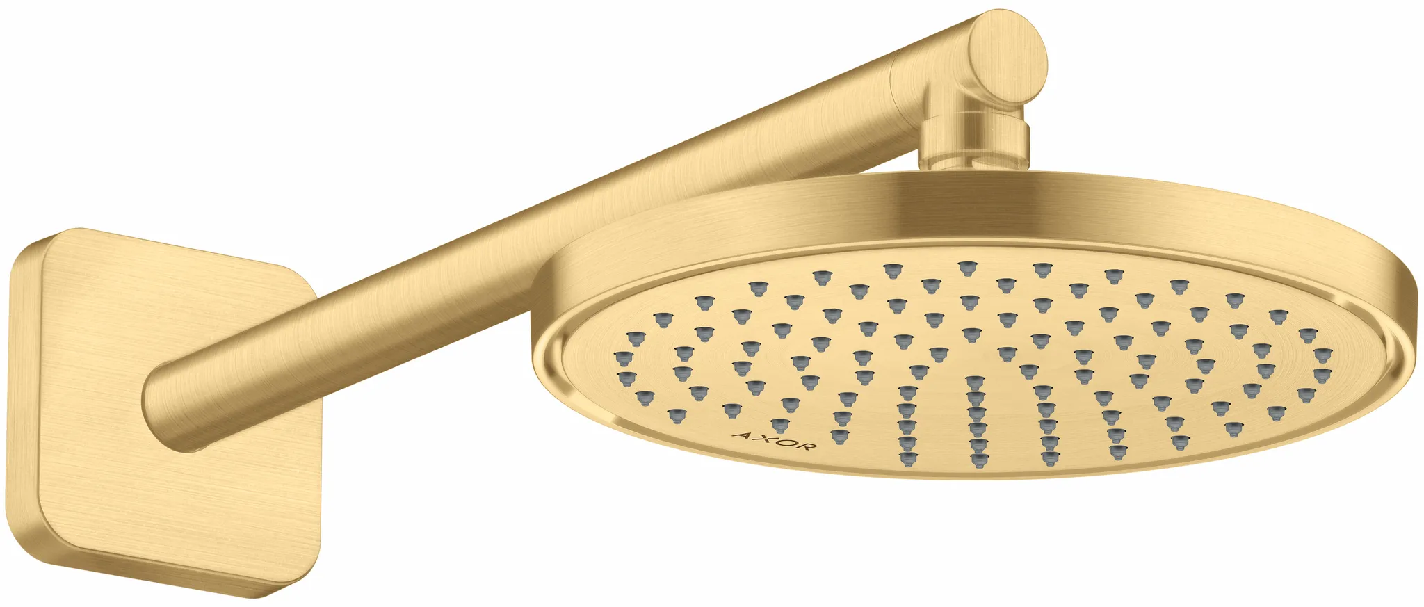 Hansgrohe AXOR ShowerSolutions Kopfbrause 220 1jet EcoSmart+ Brushed Gold Optic Hansgrohe AXOR ShowerSolutions Kopfbrause 220 1jet EcoSmart+ Brushed Gold Optic
