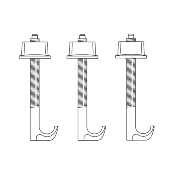 Laufen Befestigung für Waschtisch-Schale Alessi One H818973 Laufen Befestigung für Waschtisch-Schale Alessi One H818973