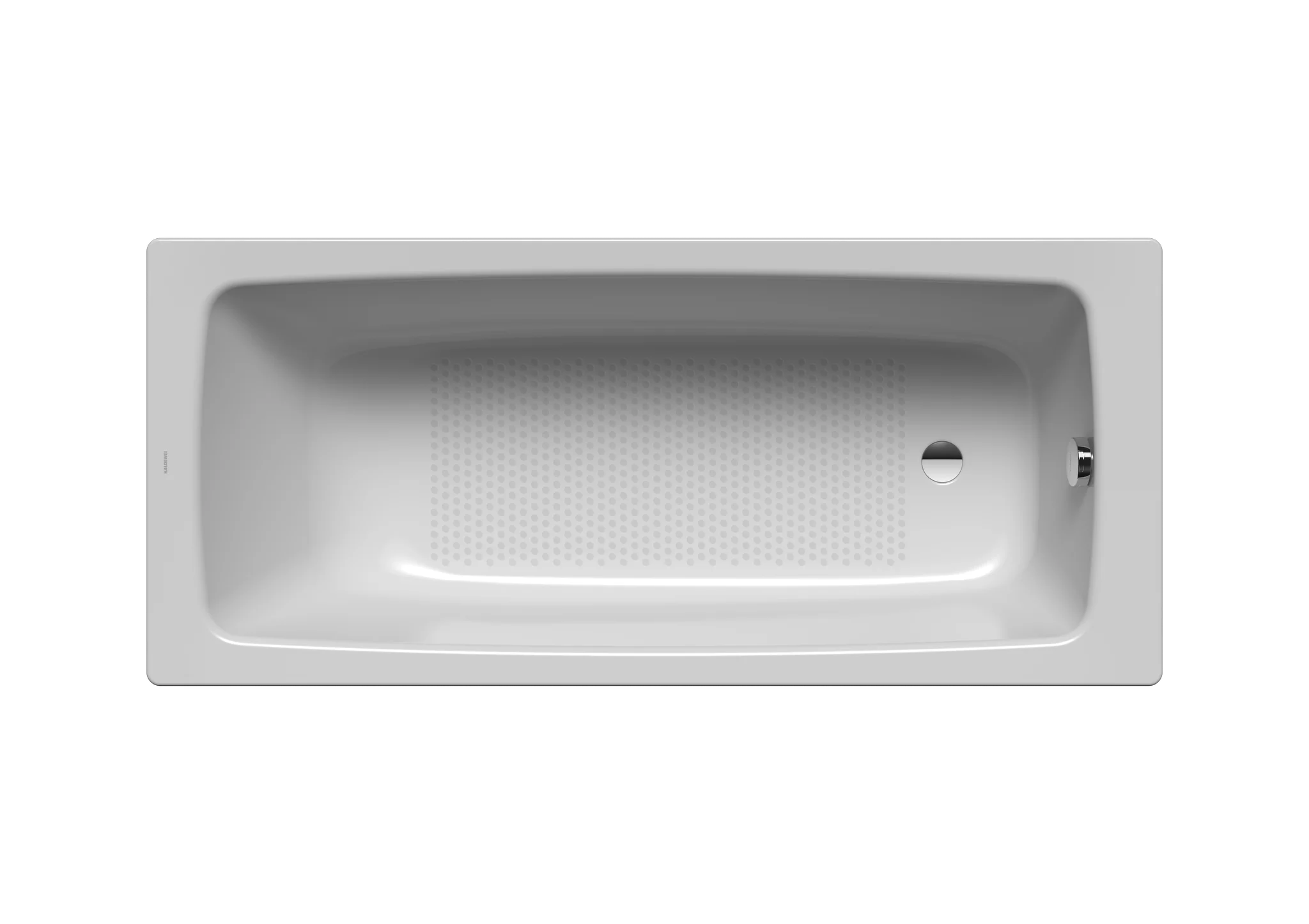 Kaldewei CAYONO Badewanne, 1700x700 mm, manhattan, Perl-Effekt, Vollantislip