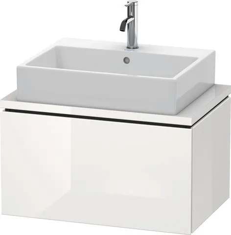 Duravit Waschtischunterschrank wandhängend „L-Cube“ 72 × 40 × 47,7 cm Weiß Hochglanz Duravit Waschtischunterschrank wandhängend „L-Cube“ 72 × 40 × 47,7 cm Weiß Hochglanz