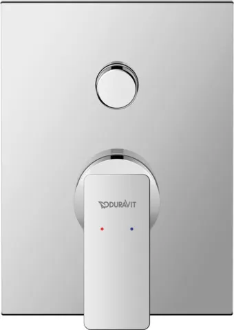 Duravit Zweihand-Unterputz-Armatur „Manhattan“ in Chrom Duravit Zweihand-Unterputz-Armatur „Manhattan“ in Chrom