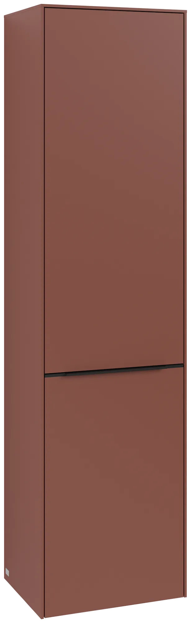 Villeroy & Boch Hochschrank mit Wäschekorb-Klappe „Subway 3.0“ 45 × 171 × 36,2 × 36,2 cm 1 Tür, 1 Wäscheklappe, 1 × fixer Fachboden, Anschlag: links, 2 × Glasfachboden, 1 Tür, Anschlag links
