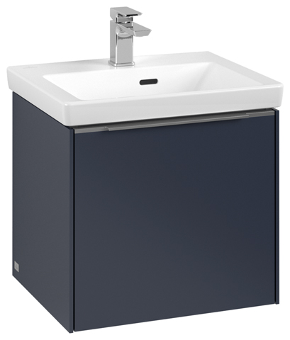 Villeroy & Boch Waschtischunterschrank „Subway 3.0“ für Schrankwaschtisch 47,3 × 42,9 × 40,8 × 40,8 cm in 1 Auszug, Waschbecken mittig, mittig