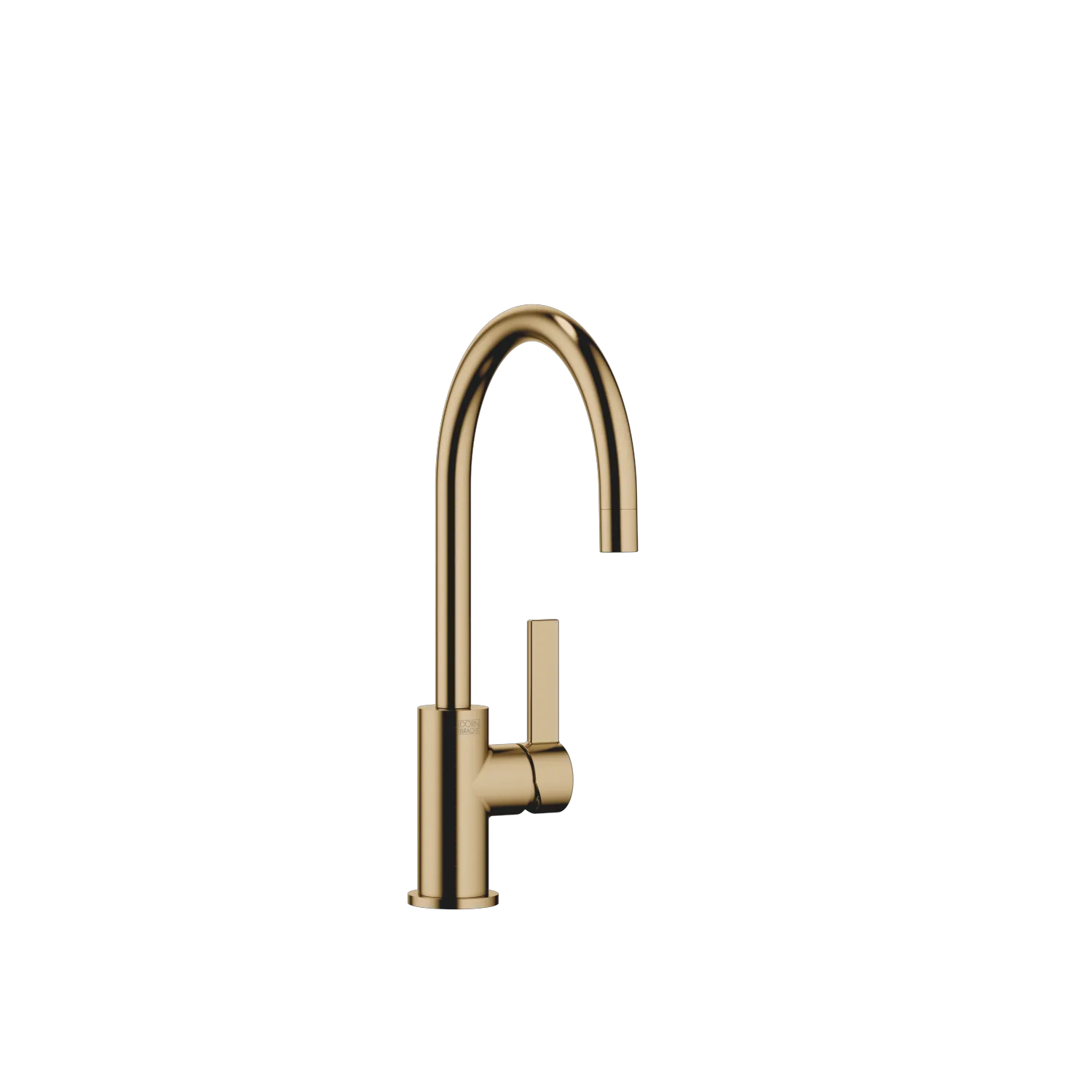 Dornbracht TARA ULTRA Einhebelmischer BARTAP, Dark Brass gebürstet PVD, Ausladung 166 mm, schwenkbarer Auslauf 360°, Laminarstrahl, Armaturenhöhe 303