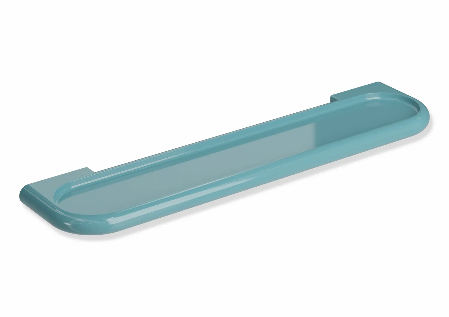 HEWI Ablage der Serie 477, 600 mm breit, Aquablau HEWI Ablage der Serie 477, 600 mm breit, Aquablau