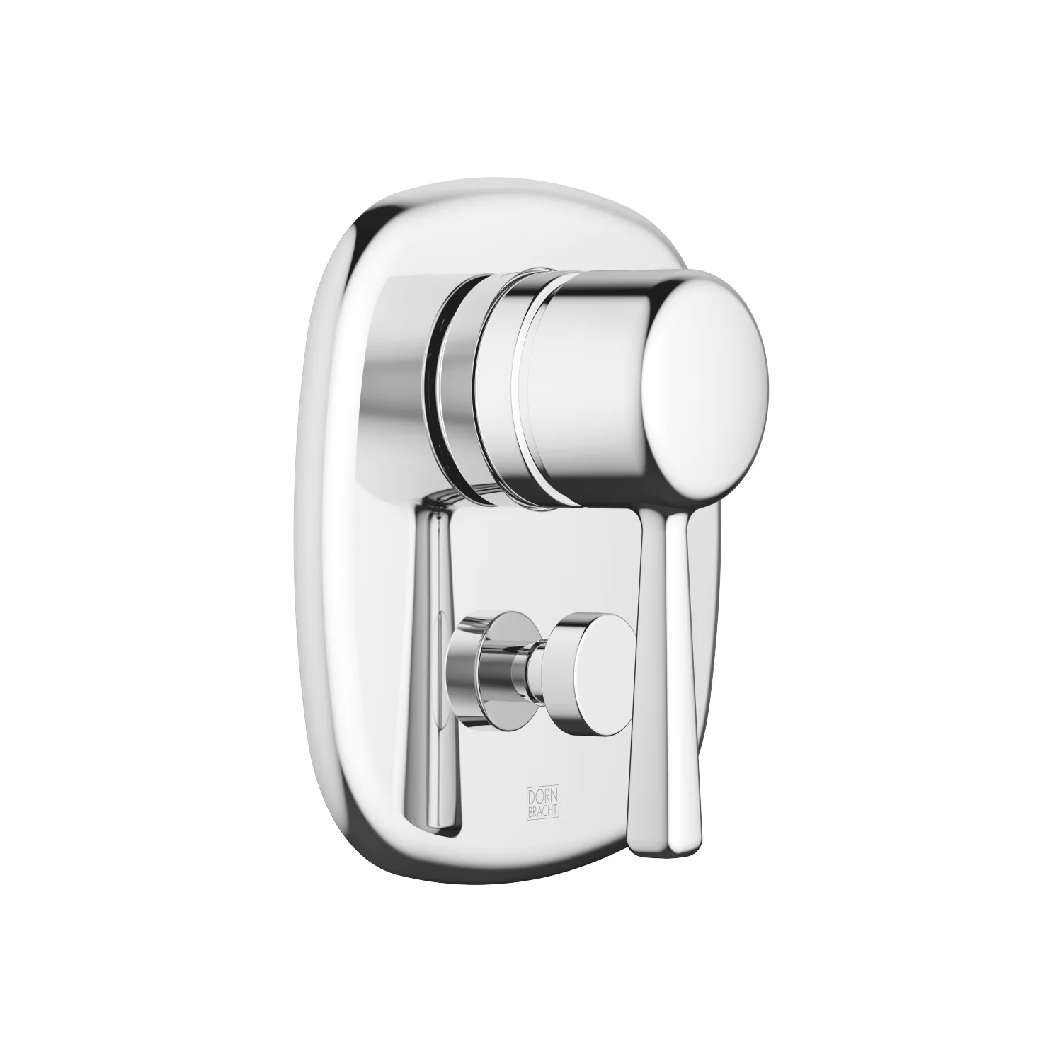 Dornbracht COYA UP-Einhandbatterie mit Umstellung - Chrom, Abdeckplatte 150 x 150 mm Dornbracht COYA UP-Einhandbatterie mit Umstellung - Chrom, Abdeckplatte 150 x 150 mm