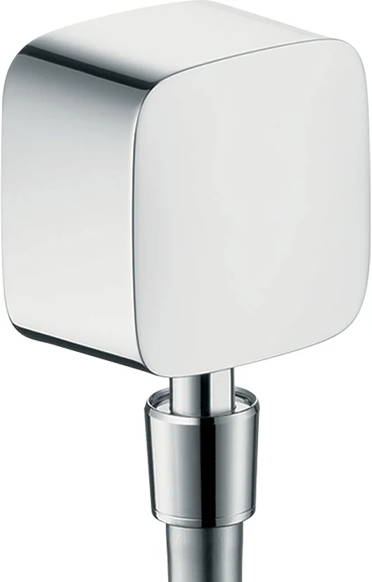 Hansgrohe FixFit Brauseschlauchanschluss DN15 chrom mit Kugelgelenk und Rückflussverhinderer