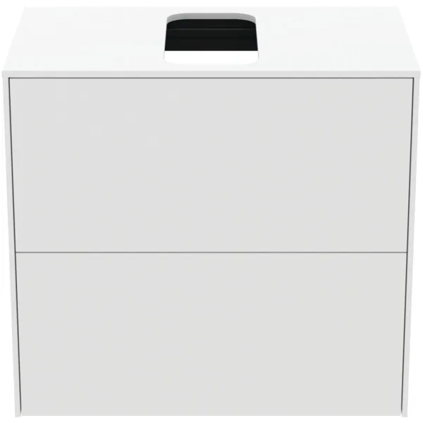 Ideal Standard Waschtischunterschrank „Conca“ 60,2 × 55 × 37,3 cm Weiß matt lackiert Ideal Standard Waschtischunterschrank „Conca“ 60,2 × 55 × 37,3 cm Weiß matt lackiert