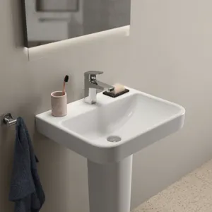 Ideal Standard Waschtisch i.life B 1 Hahnloch, weiß, 550x440x180 mm Ideal Standard Waschtisch i.life B 1 Hahnloch, weiß, 550x440x180 mm