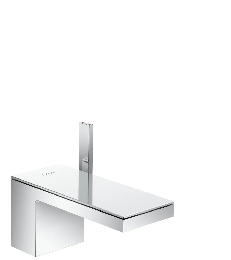 Hansgrohe AXOR MyEdition Einhebel-Waschtischmischer 70, Chrom, Ausladung 151 mm, Auslaufhöhe 70 mm, PowderRain Strahlart, max. Durchflussmenge 5 l/min