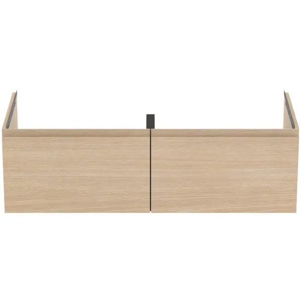 Ideal Standard Möbeldoppel-Waschtischunterschrank Finesse Eiche weiß 1200x505x370mm