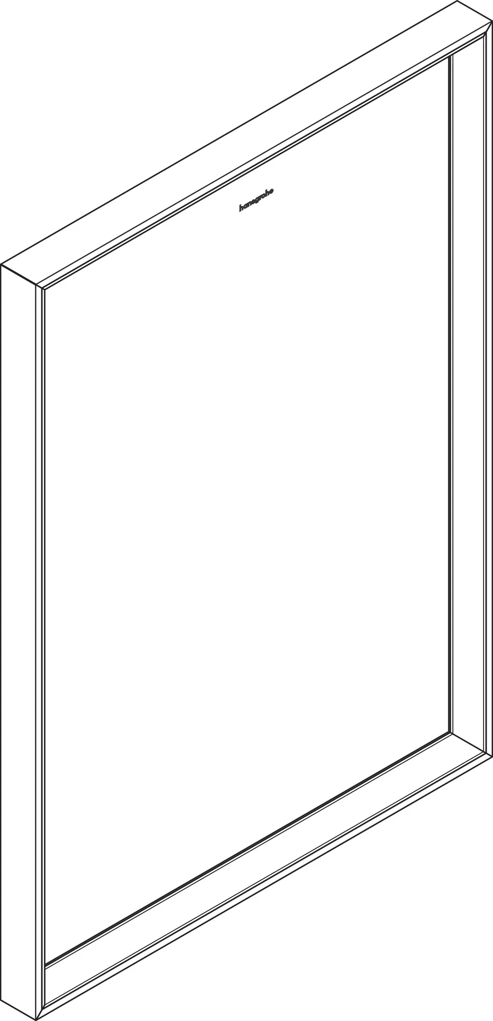 Hansgrohe Xarita E Spiegel mit LED-Beleuchtung, 500/50 IR Sensor, Mattweiß Hansgrohe Xarita E Spiegel mit LED-Beleuchtung, 500/50 IR Sensor, Mattweiß