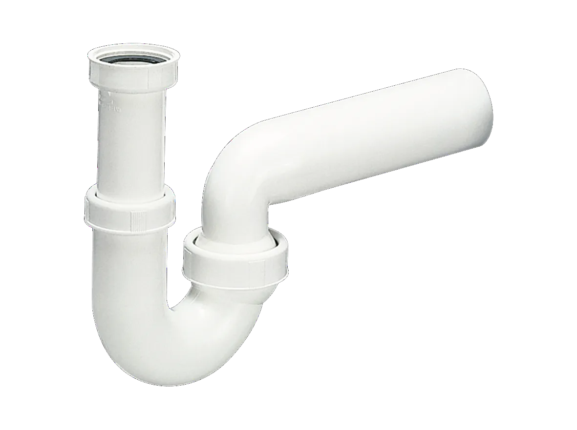 Röhren-Siphon 100/0, 1 1/4″ x DN 50