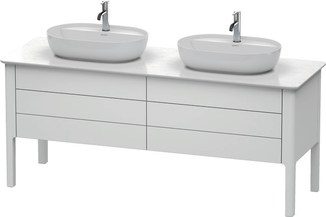 Duravit Waschtischunterschrank bodenstehend „Luv“ 173,3 × 74,3 × 57 cm