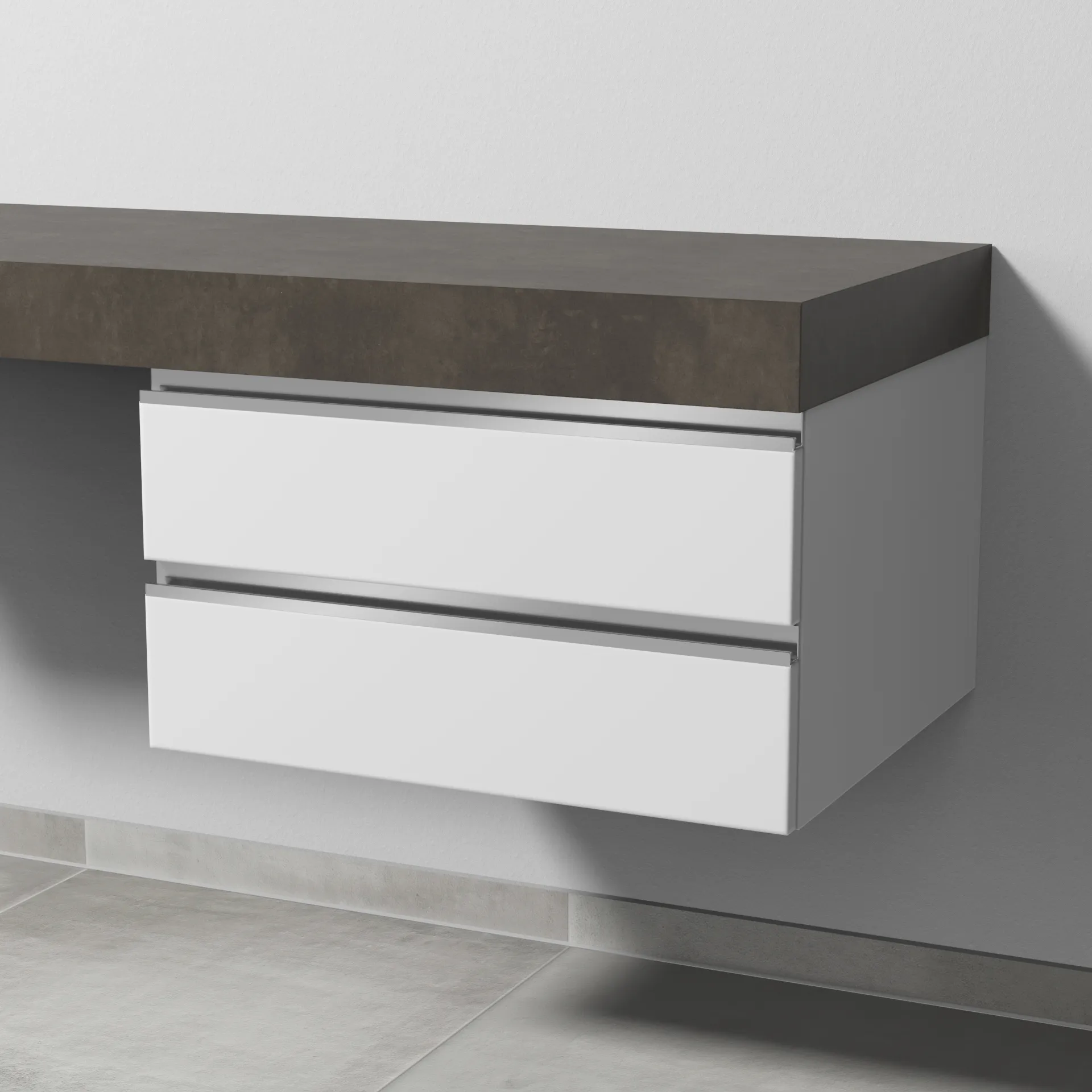 Sanipa Unterschrank „2morrow“ 600 × 340 × 520 mm in Weiß (matt)