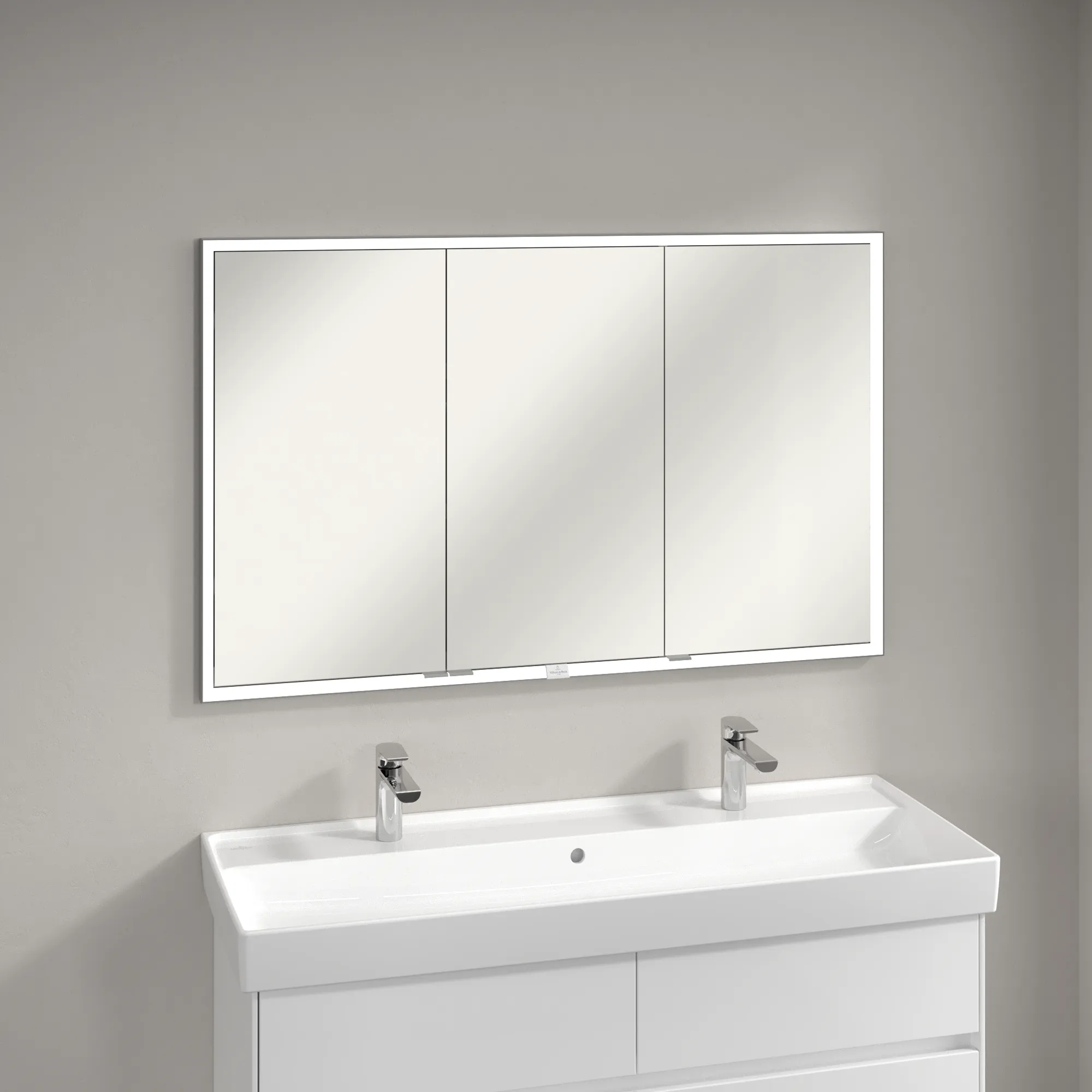 Villeroy & Boch Einbau-Spiegelschrank My View Now, 1200x750x168 mm, glänzend, mit Beleuchtung und Absenkautomatik Villeroy & Boch Einbau-Spiegelschrank My View Now, 1200x750x168 mm, glänzend, mit Beleuchtung und Absenkautomatik