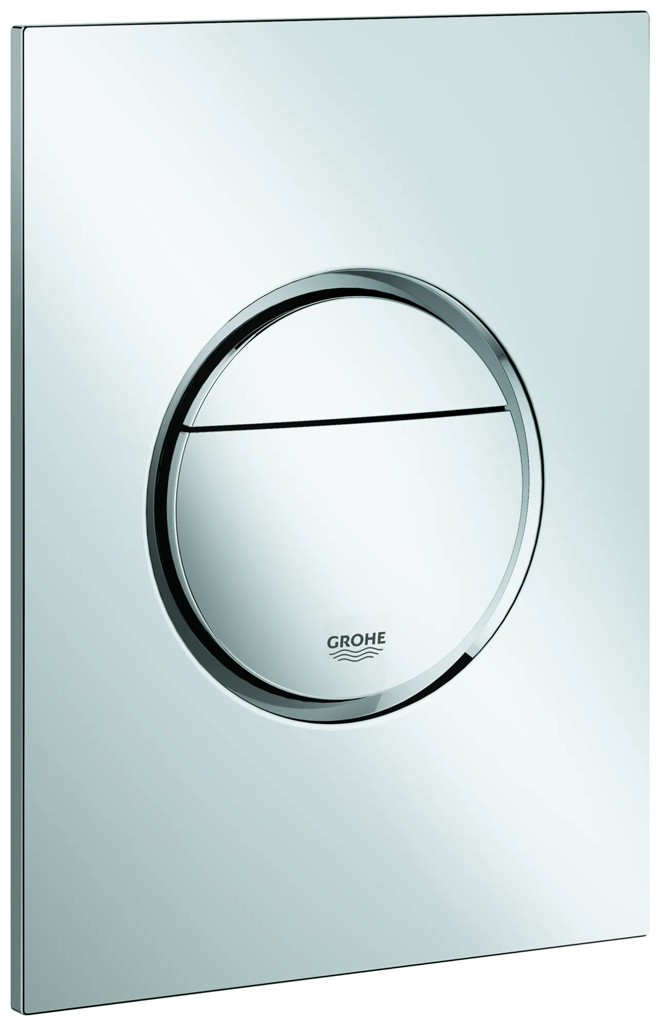 WC-Betätigung Nova Cosmopolitan S 37601, 2-Mengen- und Start & Stopp-Betätigung, 130 x 172 mm, für kleinen Revisionsschacht, senkrechte Montage, chrom WC-Betätigung Nova Cosmopolitan S 37601, 2-Mengen- und Start & Stopp-Betätigung, 130 x 172 mm, für kleinen Revisionsschacht, senkrechte Montage, chrom