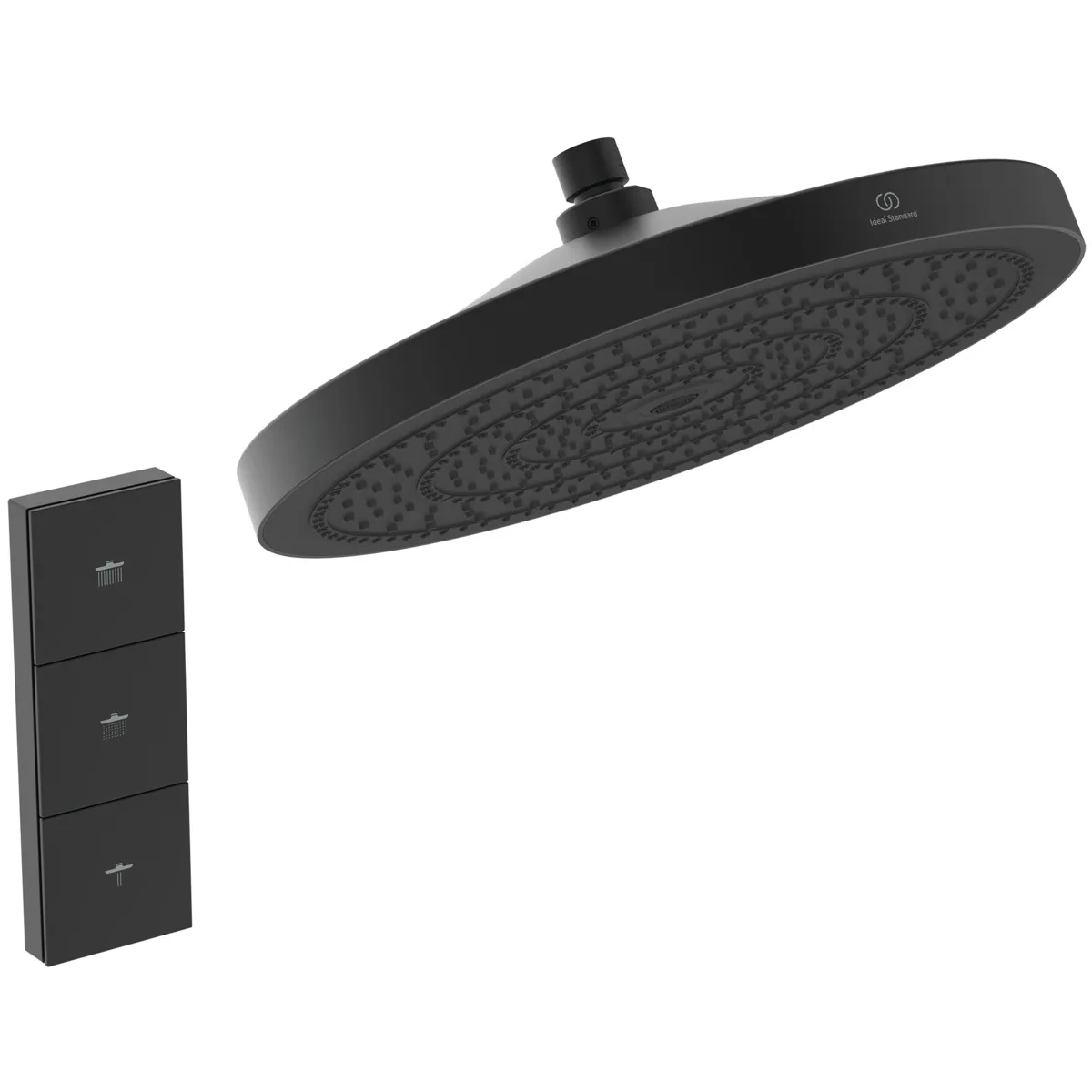 Ideal Standard Idealrain Solos Silk Black | 3-Funktion | Ø 300 mm