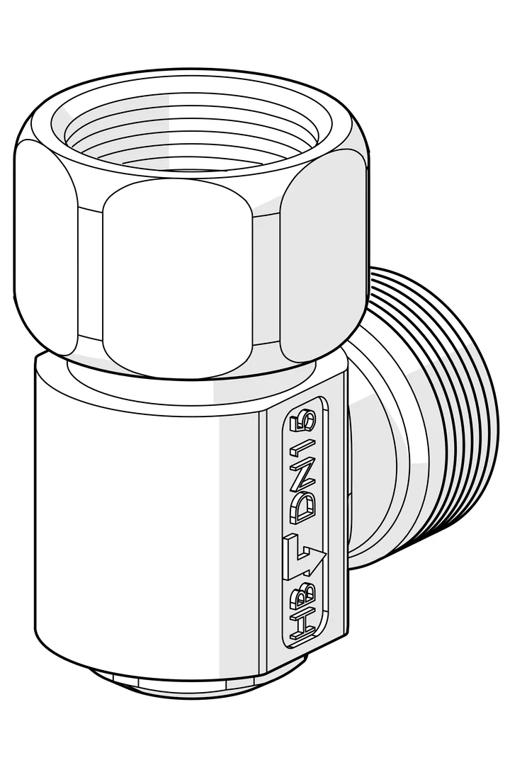 Hansa Hansajet Entleerungsventil Hansa 0405 G1⁄2, DN15 Chrom Hansa Hansajet Entleerungsventil Hansa 0405 G1⁄2, DN15 Chrom
