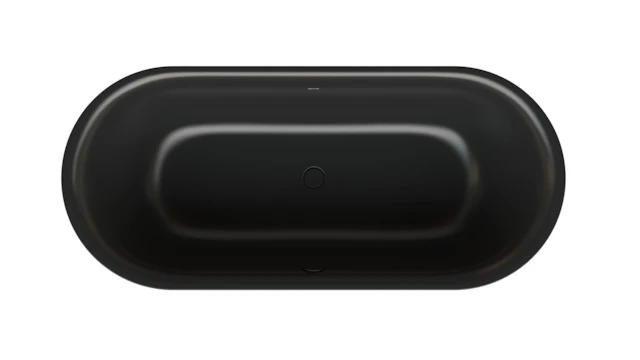 Bette oval Badewanne „BetteLux Oval Silhouette“ 180 × 80 cm in Ebony