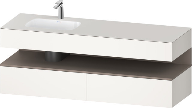 Duravit Set „Qatego“ 160 × 50 × 60 cm