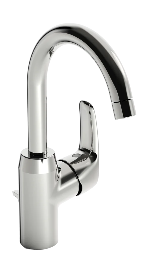 HansaPINTO Waschtischarmatur HansaPINTO 4510, Einhebelmischer, Standmontage, Chrom