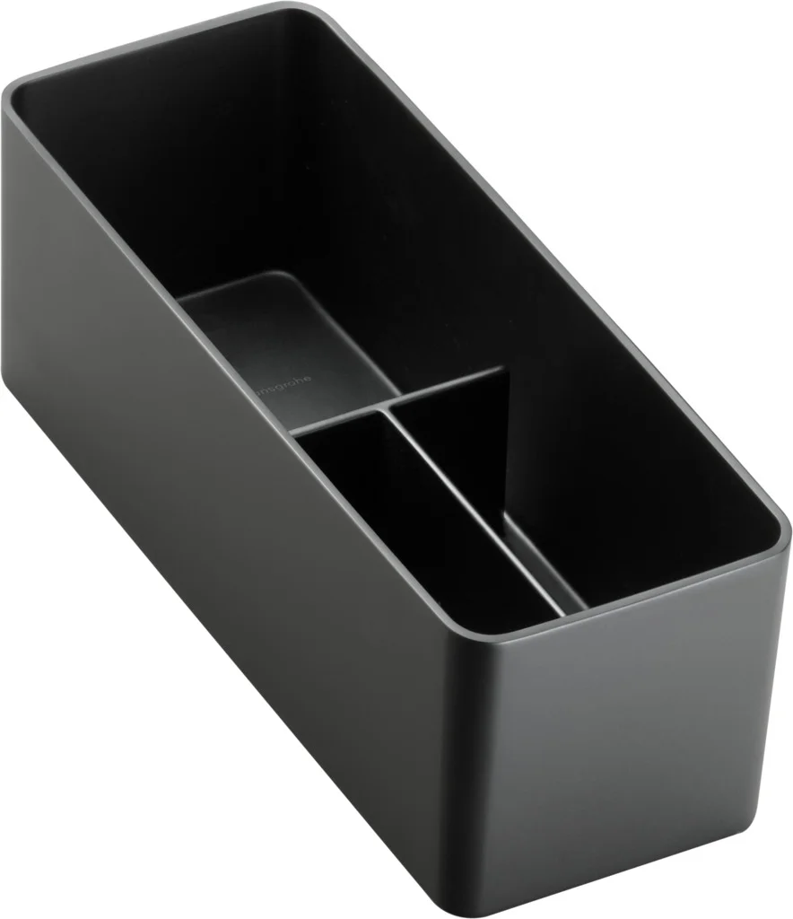 Hansgrohe IntraStoris Box, groß, Basis Set 90/220 mm, Mattschwarz
