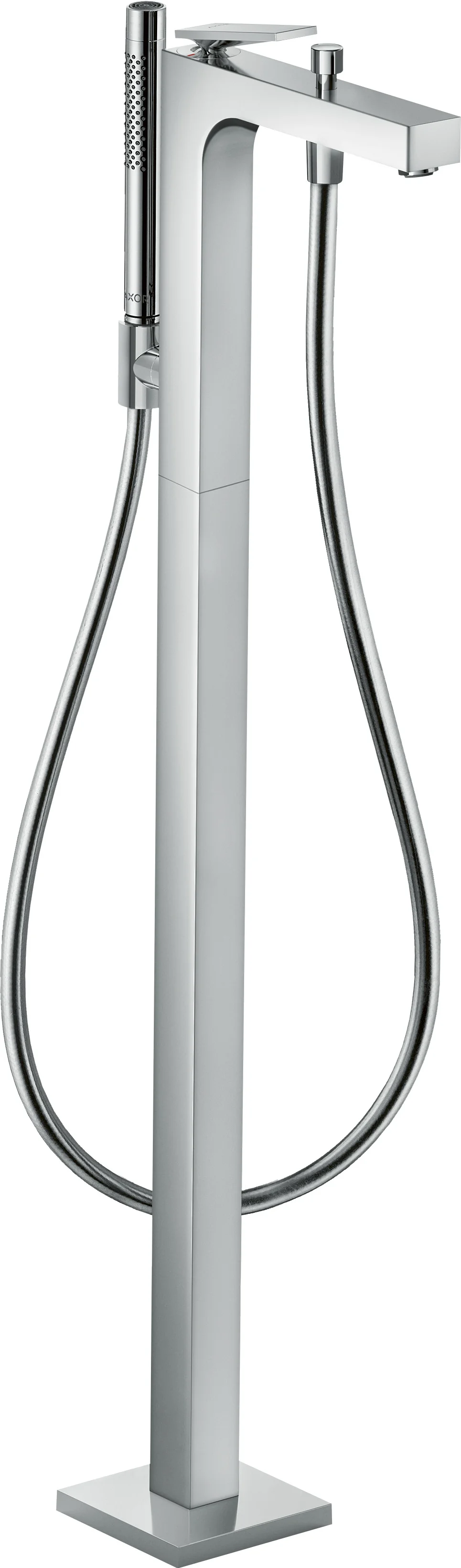 Hansgrohe AXOR Citterio Einhebel-Wannenmischer bodenstehend mit Hebelgriff Chrom, Ausladung 200 mm, Normalstrahl, Rain/MonoRain, max. Durchfluss 20 l/min
