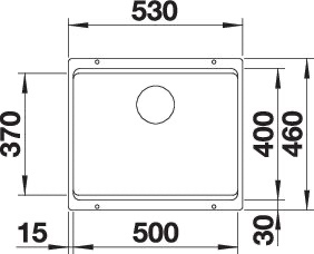 BLANCO ETAGON 500-U