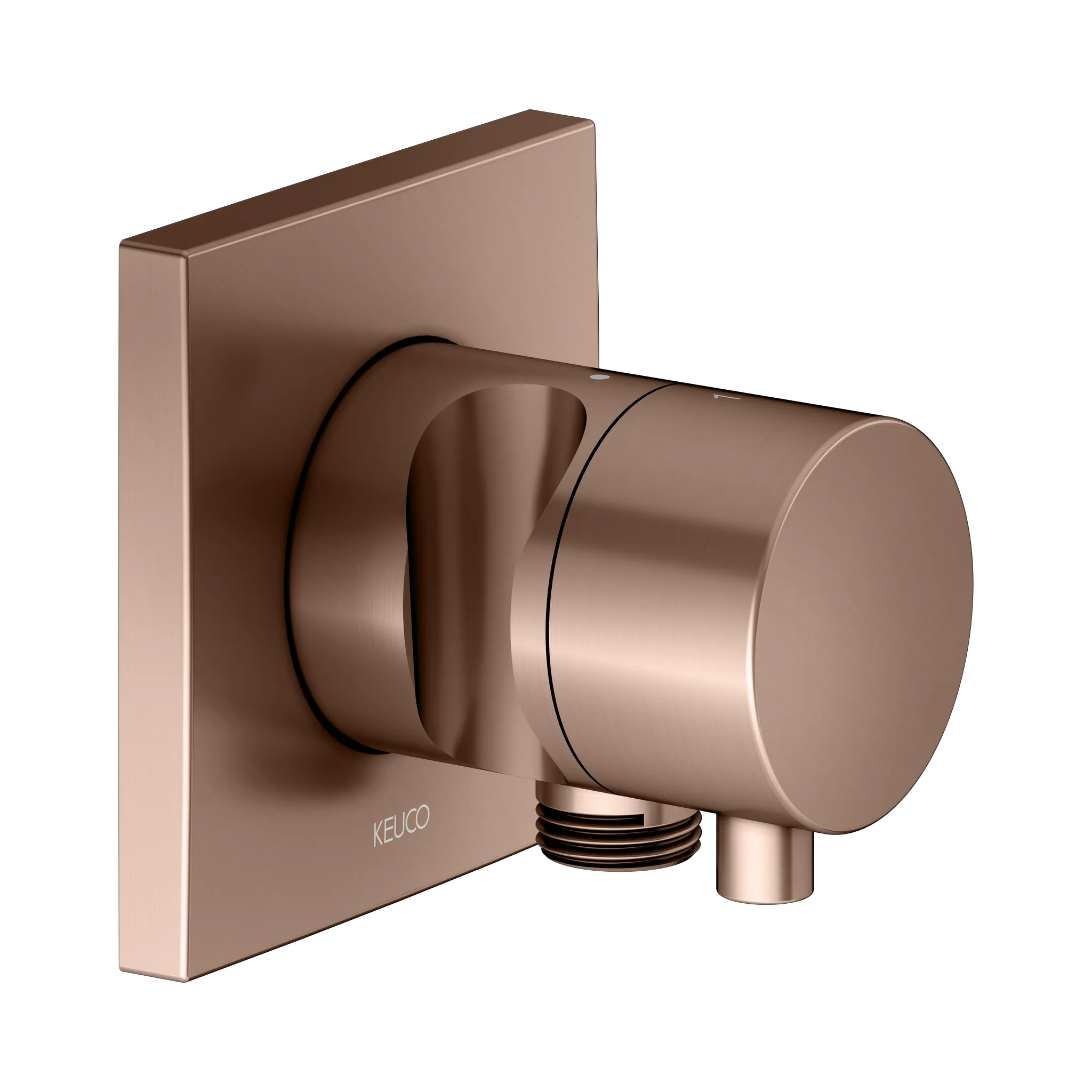 IXMO 2-Wege Umstellventil UP DN15 IXMO Comfort, eckig Rotgold gebürstet IXMO 2-Wege Umstellventil UP DN15 IXMO Comfort, eckig Rotgold gebürstet