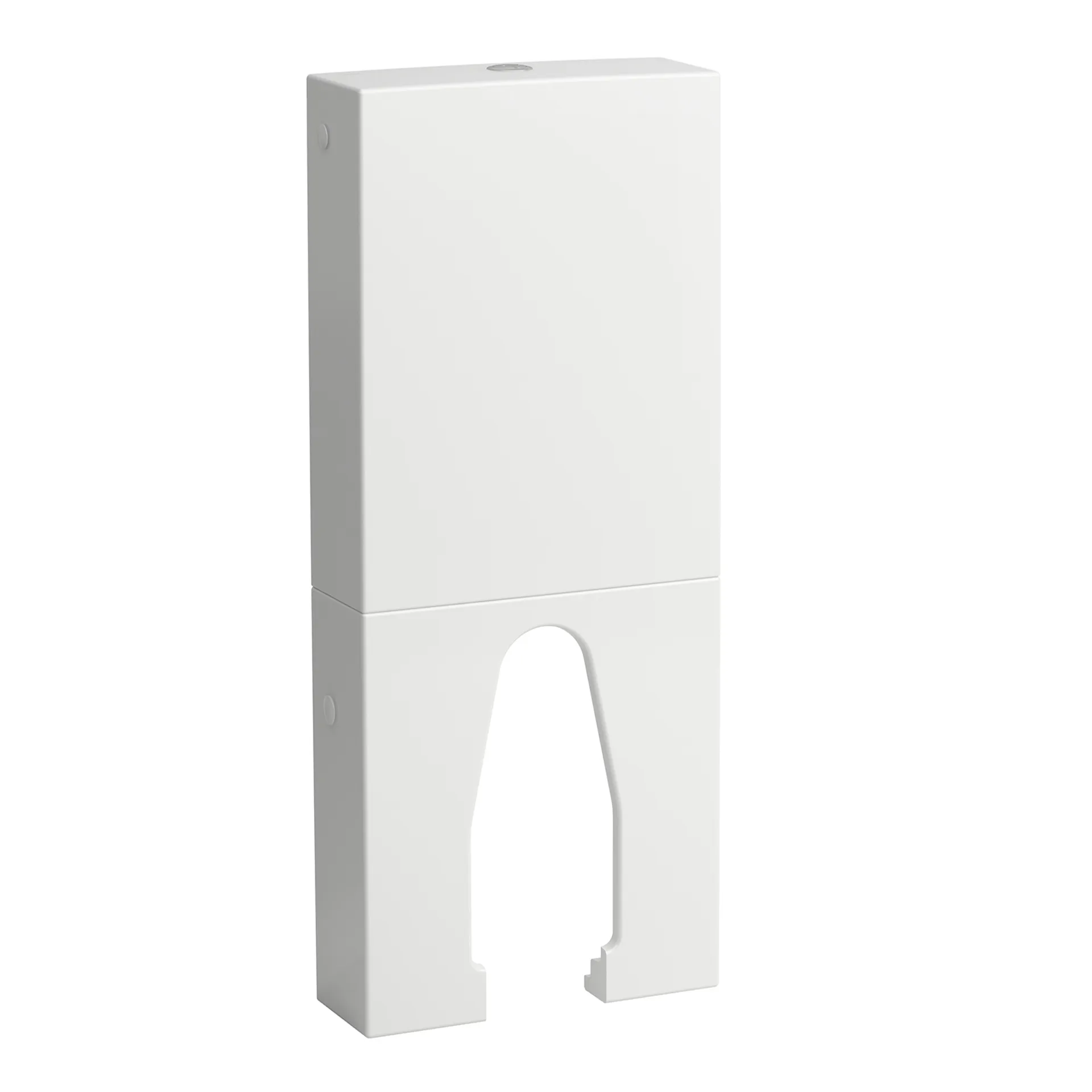 bodenstehender Spülkasten UNIVERSAL 140x410x980 zweiteilig Wasseranschluss hinten weiß