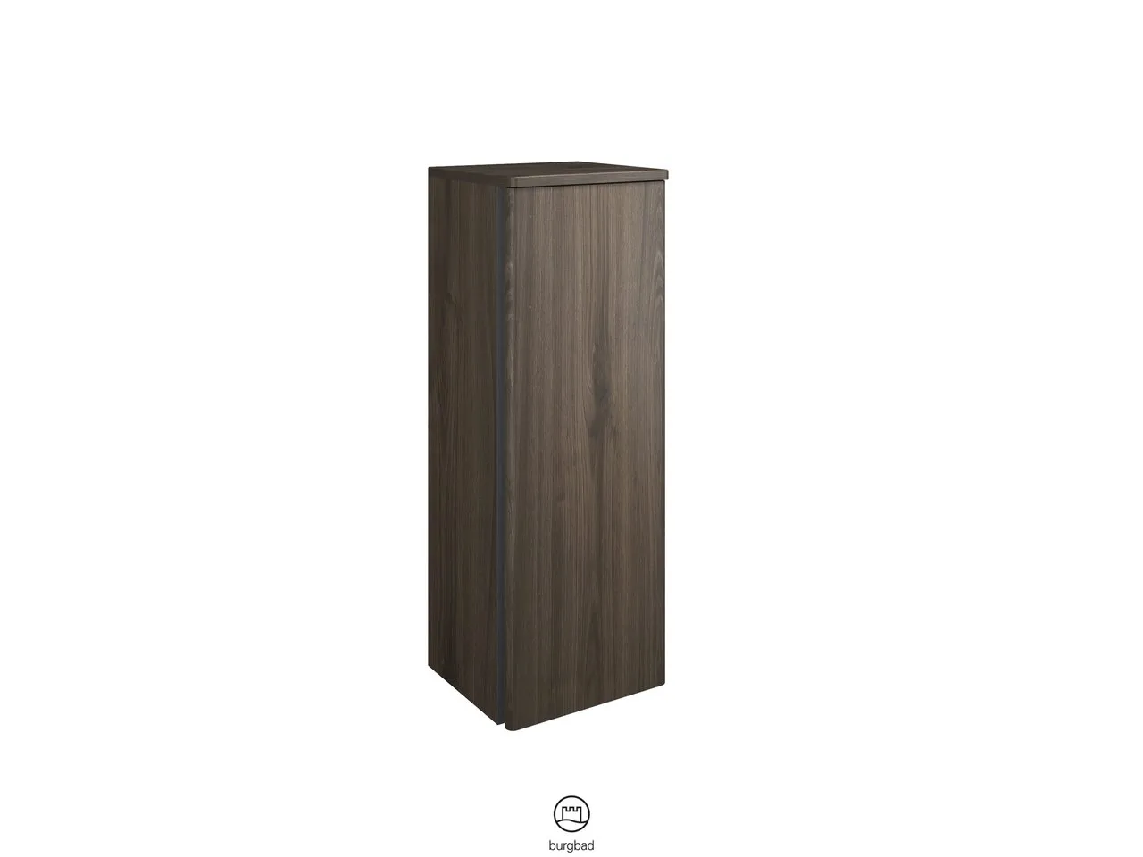 burgbad Hochschrank „Badu“ 392 × 980 × 365 mm in Nussbaum Dekor Samt