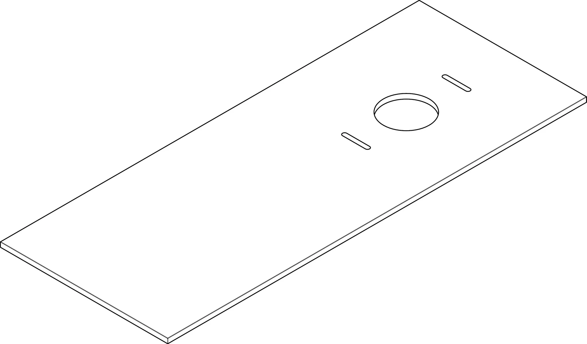 Xilesa E Konsole 1375/550 mit Ausschnitt rechts für Ausatzwaschtisch ohne Hahnloch, Eiche Kaschmir Xilesa E Konsole 1375/550 mit Ausschnitt rechts für Ausatzwaschtisch ohne Hahnloch, Eiche Kaschmir