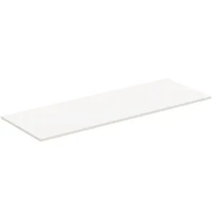 Waschtischplatte i.life B ohne Ausschnitt 1404x506x18mm Weiß matt Waschtischplatte i.life B ohne Ausschnitt 1404x506x18mm Weiß matt